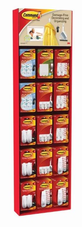 17TOP6-WG – 3M Point Of Purchase Display, Wing Display With Floor Stand
